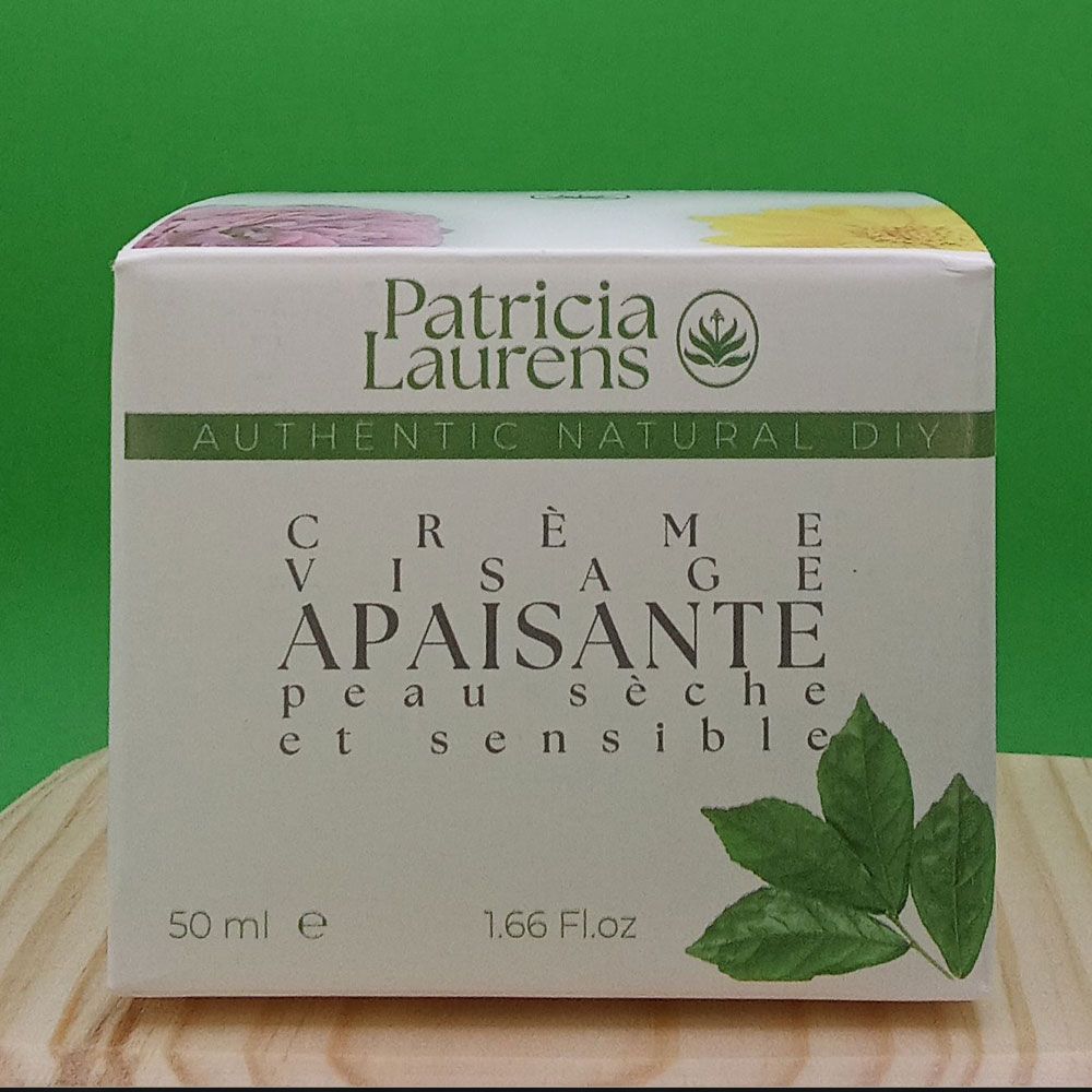 Crème visage apaisante, peau sèche et sensible