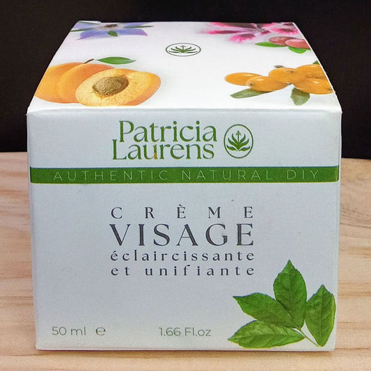 Crème visage éclaircissante et unifiante